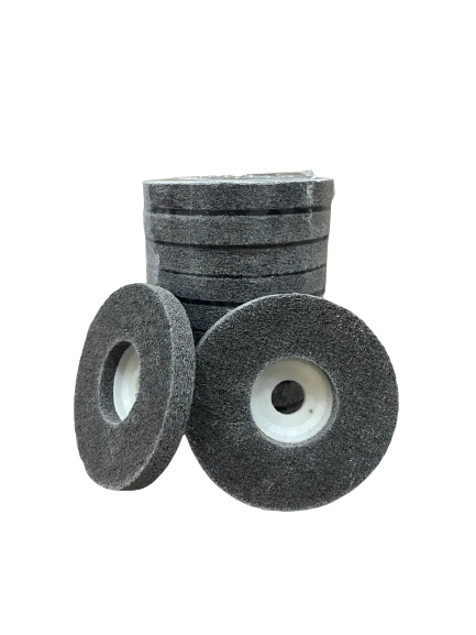 Đĩa Nỉ Xám Đánh Bóng 1 Lốc 10 Cái - 100*12*7P | KALES