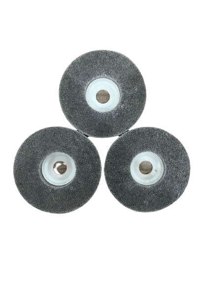 Đĩa Nỉ Xám Đánh Bóng 1 Lốc 10 Cái - 100*12*7P | KALES