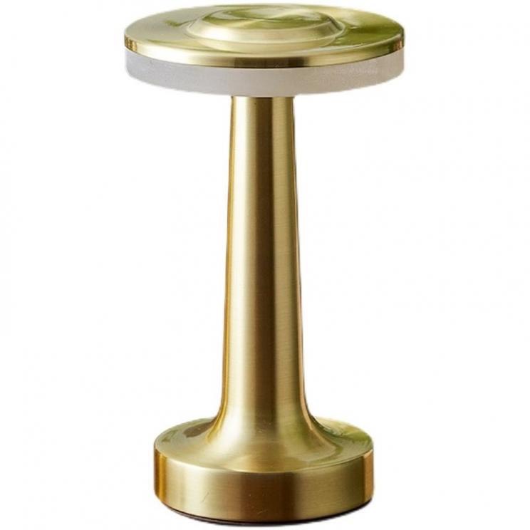 Đèn Led Để Bàn Không Dây Cảm Ứng Đầu Dẹp Chạm Tay Đèn Trang Trí Decor Phong Cách Châu Âu Thiết Kế