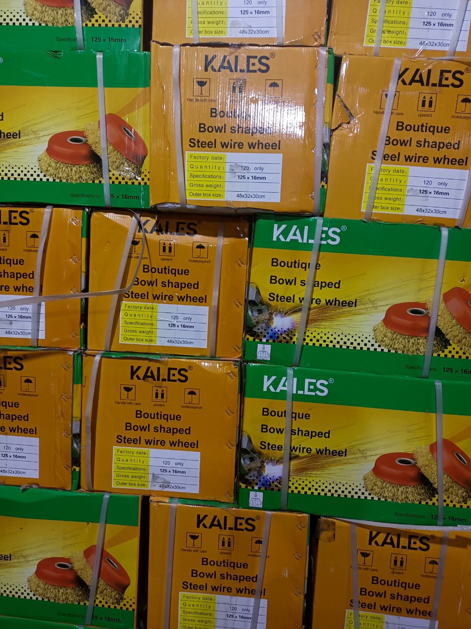 Chén Cước Đỏ Đánh Rỉ Sét 125*16 | KALES