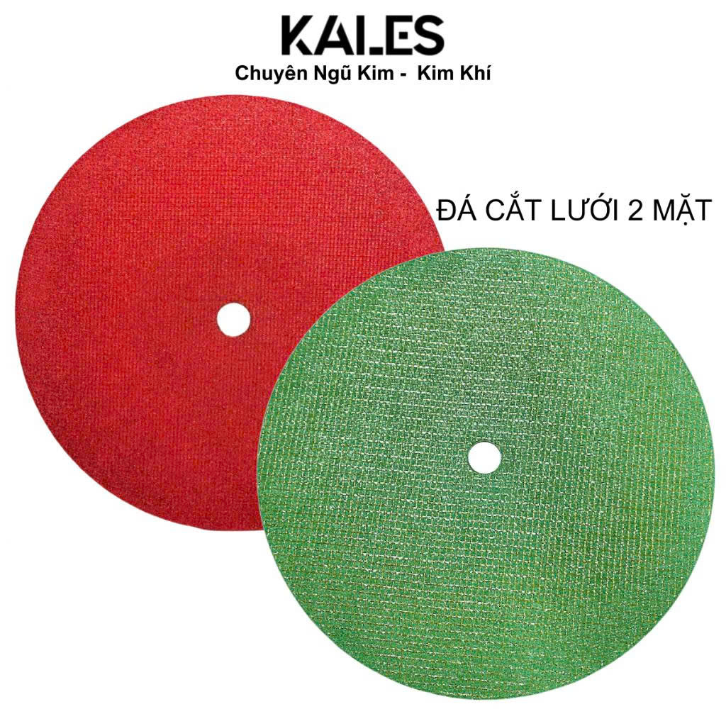 1 Thùng 30 Viên Đá Cắt 2 Mặt Lưới Xanh Và Đỏ Tùy Chọn 355*3*25.4mm | KALES