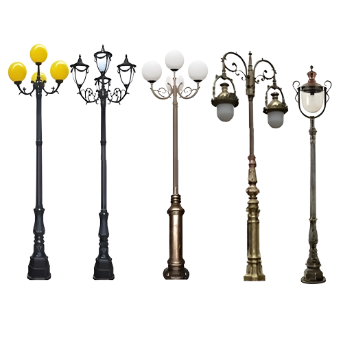 Cột Đèn Gang Đúc (Cổ Điển)