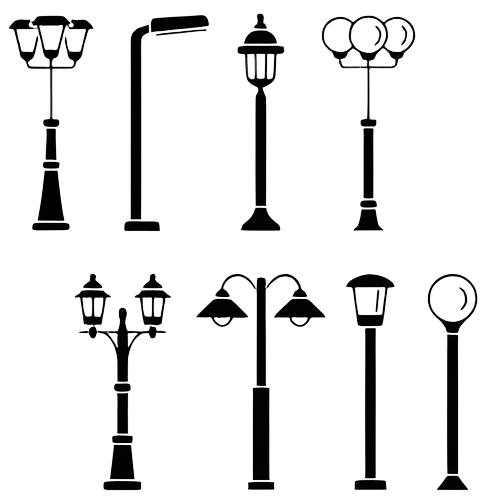 Cột Đèn Cao Sân Vườn