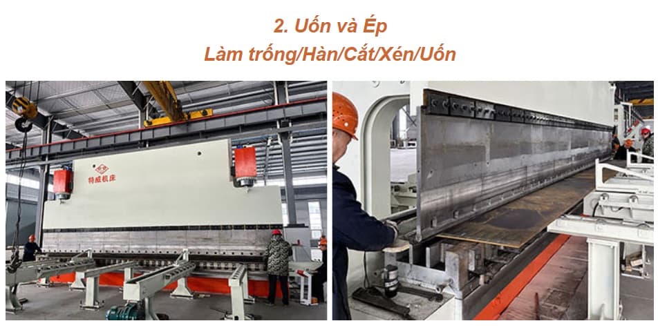 Cột Đèn Chiếu Sáng Đa Giác cao 6m, 7m, 8m đến 14m, 17m - Ống thép côn bền bỉ