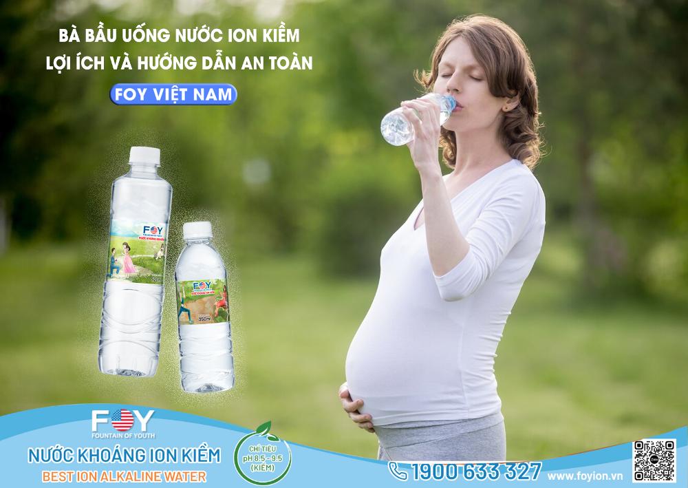 Bà Bầu Uống Nước Ion Kiềm Được Không