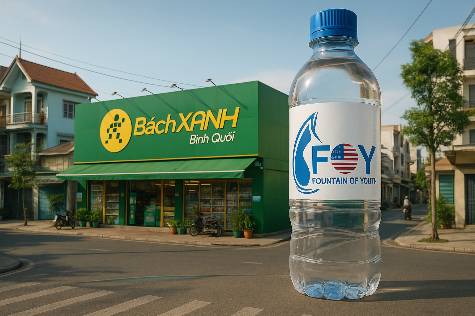 Miễn Phí Giao Nước Uống Gần Bách Hoá Xanh Bình Quới