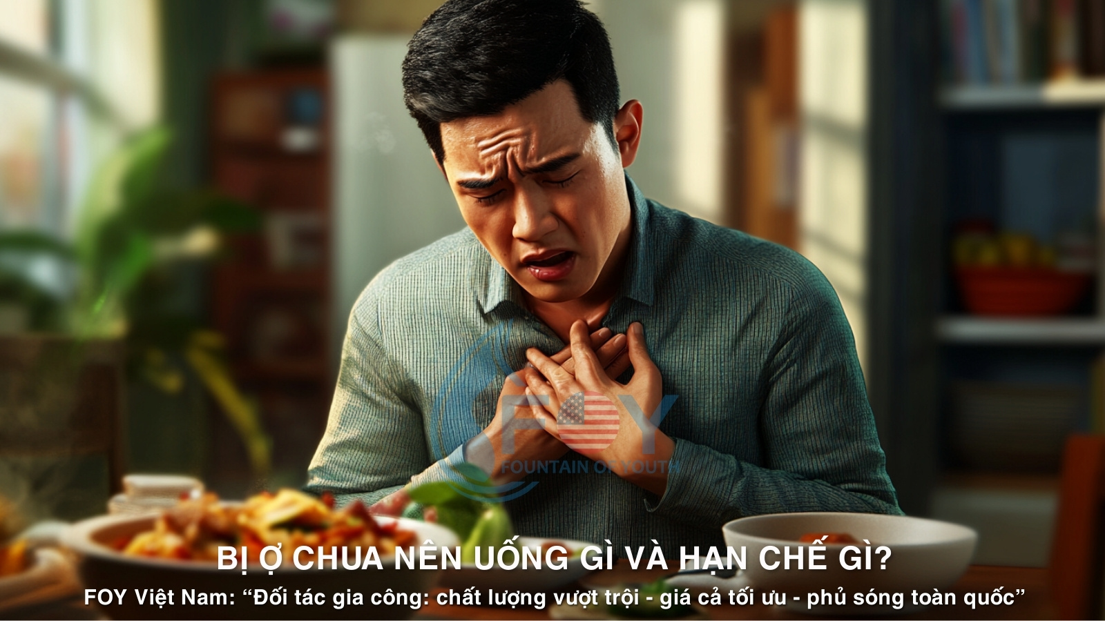 Bị Ợ Chua Nên Uống Gì Và Hạn Chế Gì?