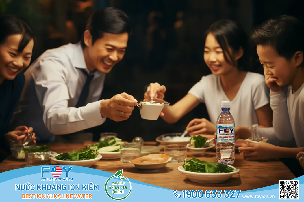 BỔ SUNG NƯỚC KHOÁNG ION KIỀM MỖI NGÀY - LÀM VIỆC THẬT HĂNG SAY - KHỎE MẠNH