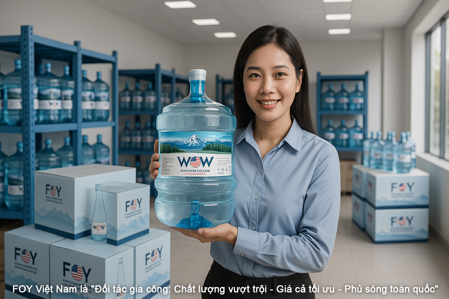 Tìm đại lý nước bình gần đây uy tín với chiết khấu siêu hấp dẫn từ FOY Việt Nam