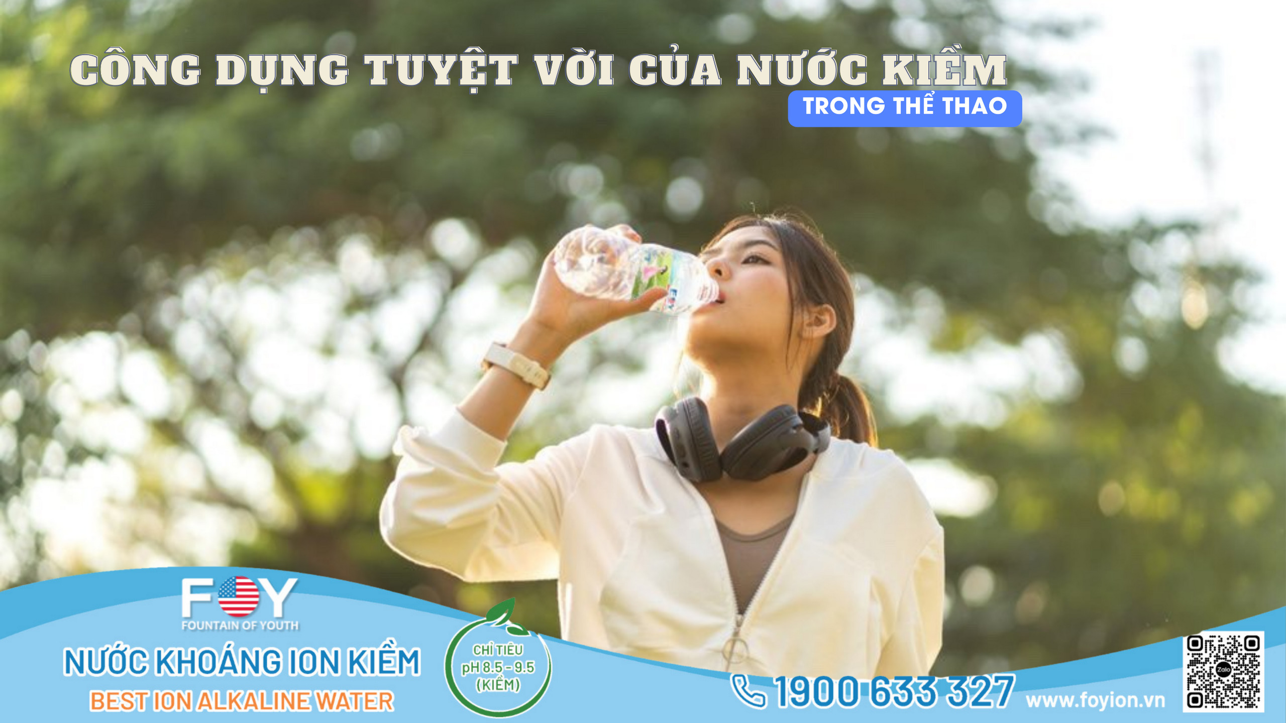 UỐNG NƯỚC KIỀM ĐÚNG CÁCH - CÔNG DỤNG TUYỆT VỜI CỦA NƯỚC KIỀM TRONG THỂ THAO 