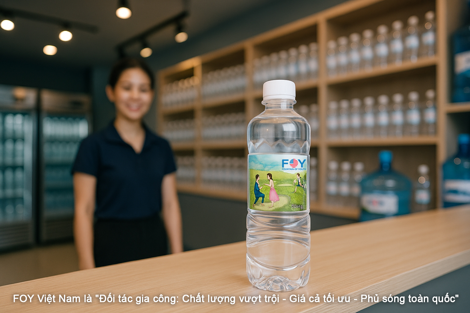 Cơ hội vàng kinh doanh nước tinh khiết đóng bình với FOY Việt Nam