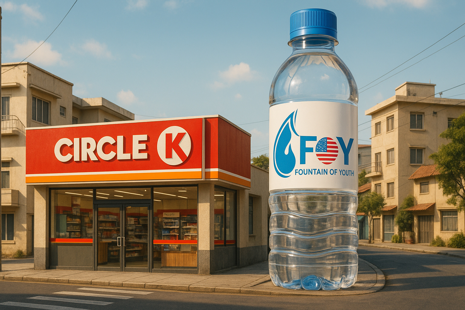 Nước Ion Kiềm Đóng Chai Mua Ở Cửa Hàng Tiện Lợi Circle K Quận 7