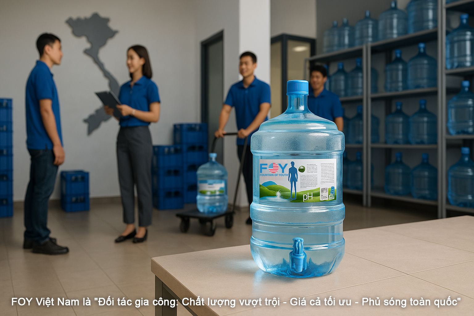 Trở Thành Đại Lý Phân Phối Nước Uống Đóng Chai FOY Việt Nam - Cơ Hội Kinh Doanh Sinh Lời