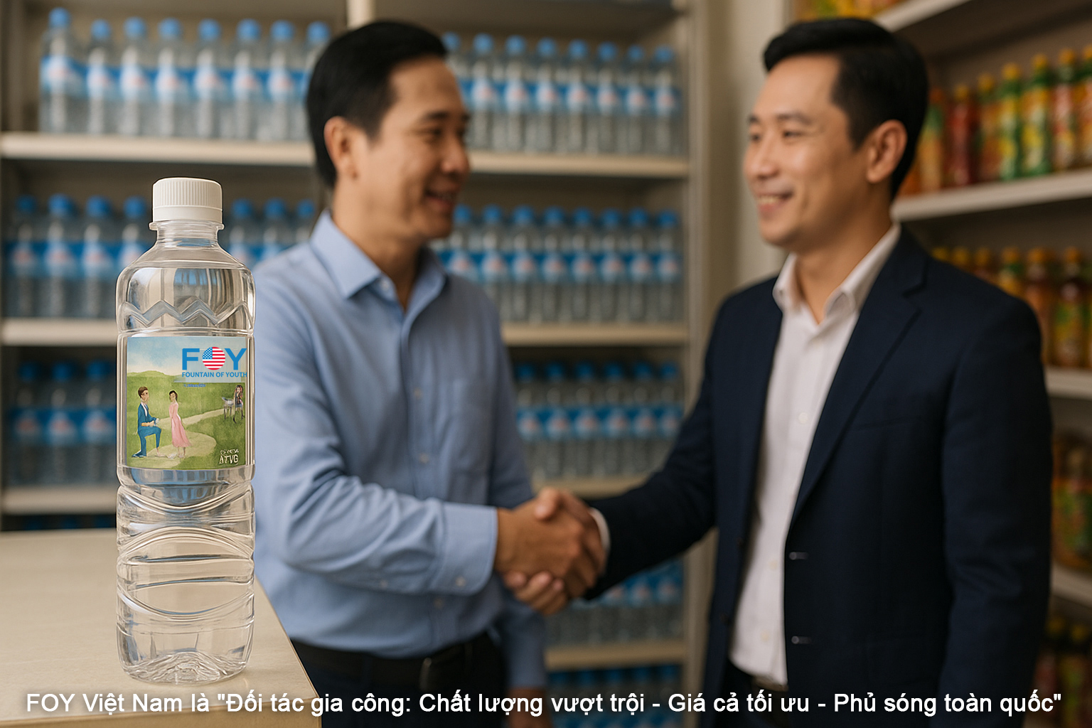 Bí quyết thành công khi tìm nguồn nước uống để phân phối cùng FOY Việt Nam