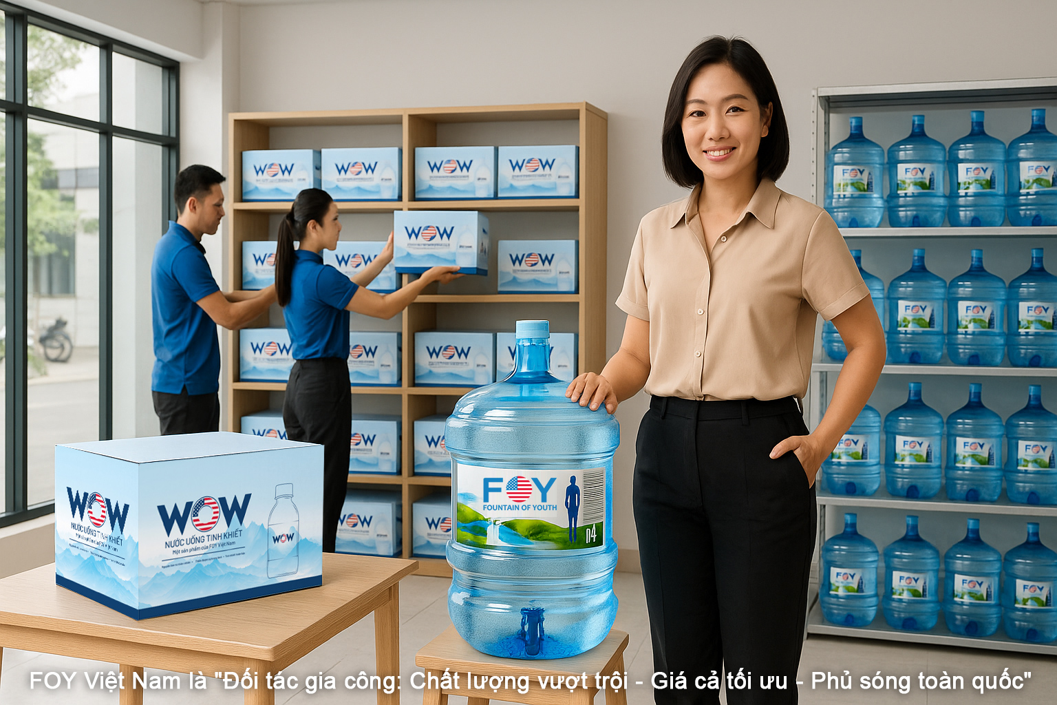 Bí Quyết Trở Thành Đại Lý Nước Uống Đóng Chai Sinh Lời Cùng FOY Việt Nam