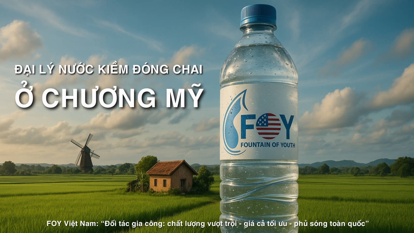 Đại Lý Nước Kiềm Đóng Chai Ở Chương Mỹ