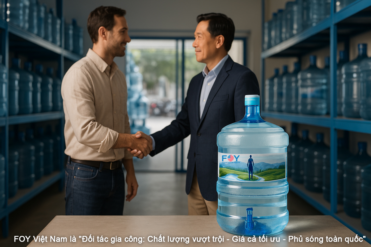 Làm Đại Lý Nước Uống: Cơ Hội Kinh Doanh Cực Hấp Dẫn Với Chiết Khấu Lớn Từ FOY Việt Nam