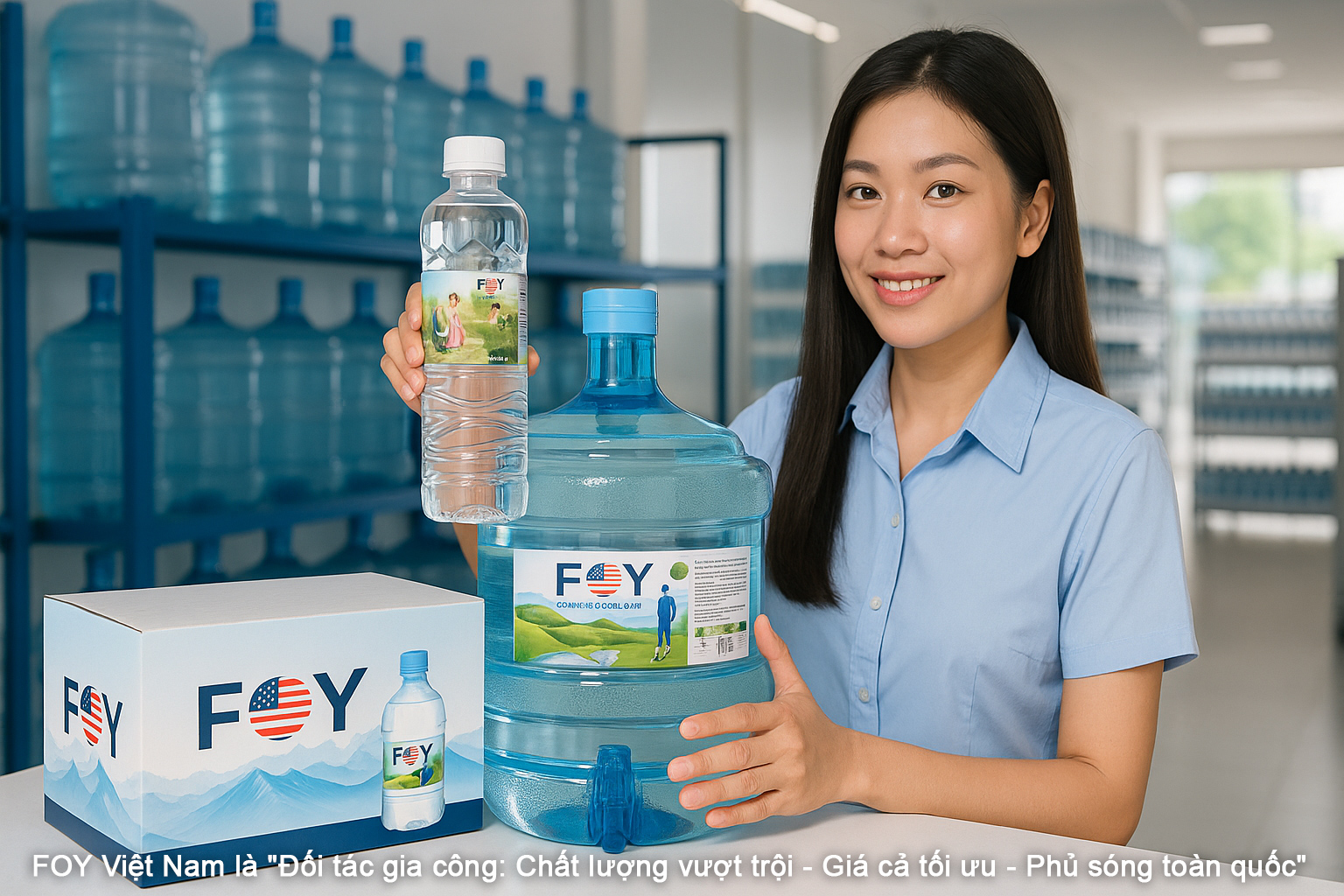 Trở thành nhà phân phối nước FOY Việt Nam – Cơ hội kinh doanh nước uống an toàn, lợi nhuận cao