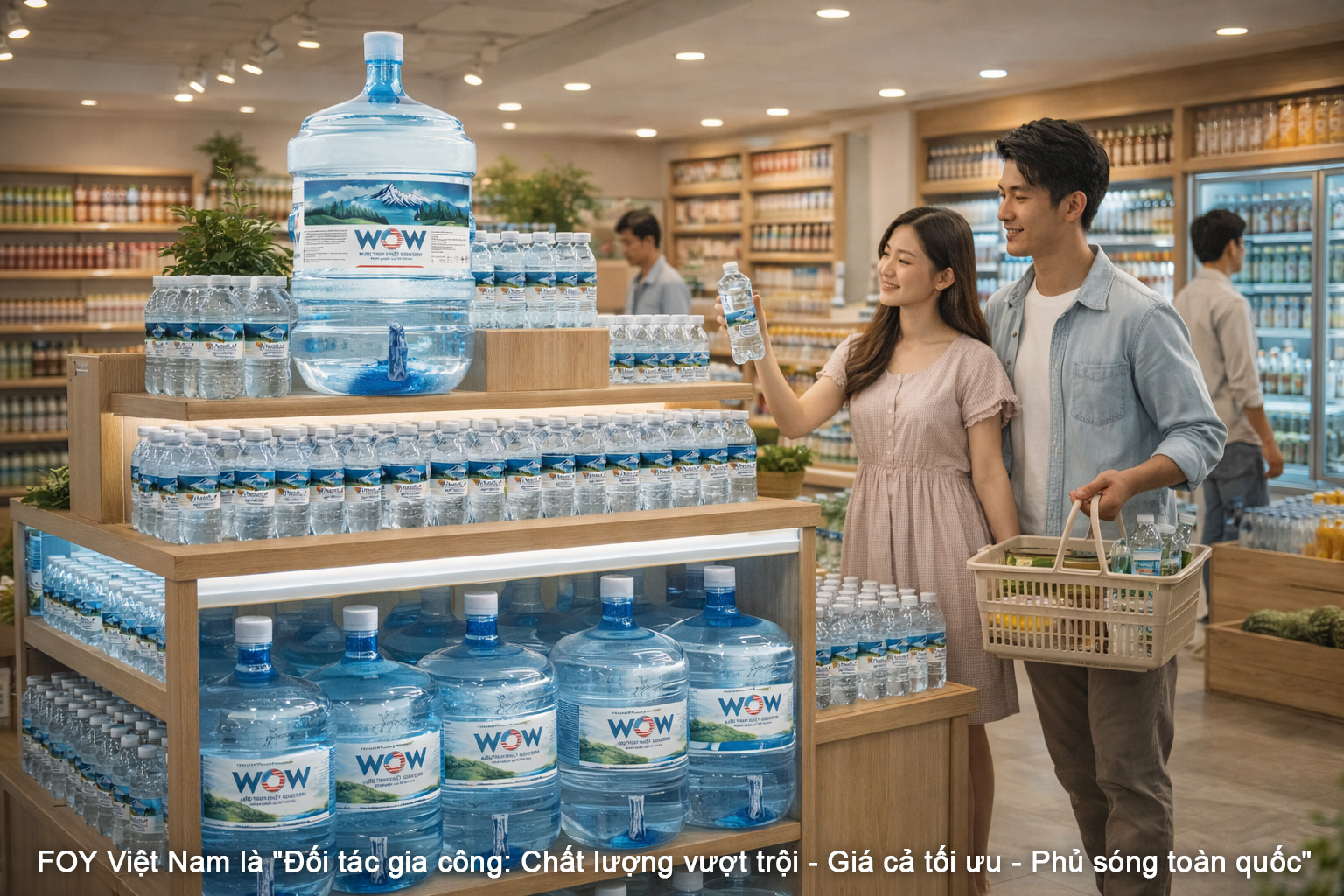 Nhà phân phối nước uống FOY Việt Nam – Lựa chọn tối ưu cho kinh doanh bền vững