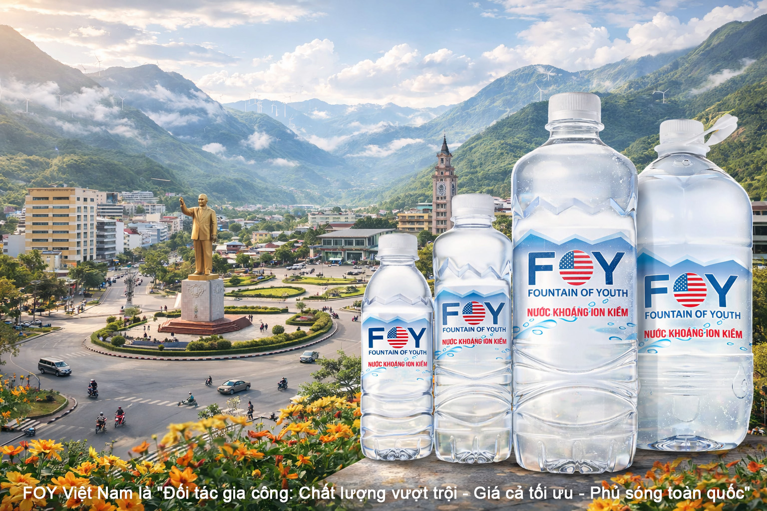 Đại lý nước uống ở Lai Châu: Cơ hội kinh doanh tiềm năng cùng FOY Việt Nam