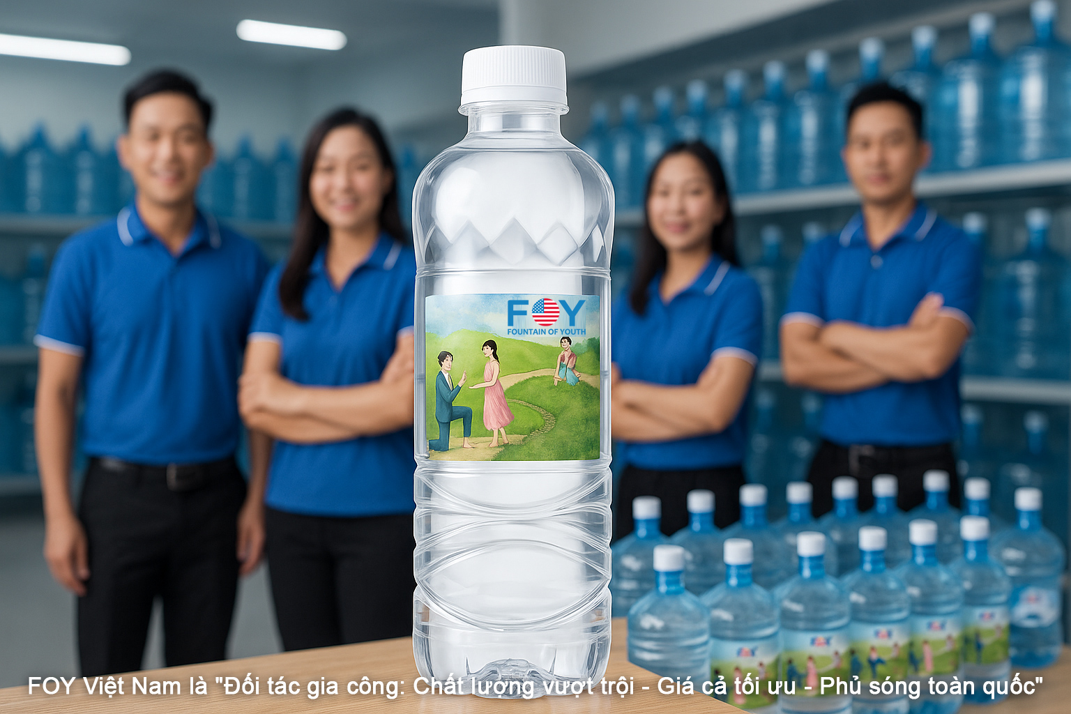 Trở Thành Đại Lý Nước Uống Đóng Chai FOY Việt Nam - Hướng Đi Kinh Doanh An Toàn Và Bền Vững
