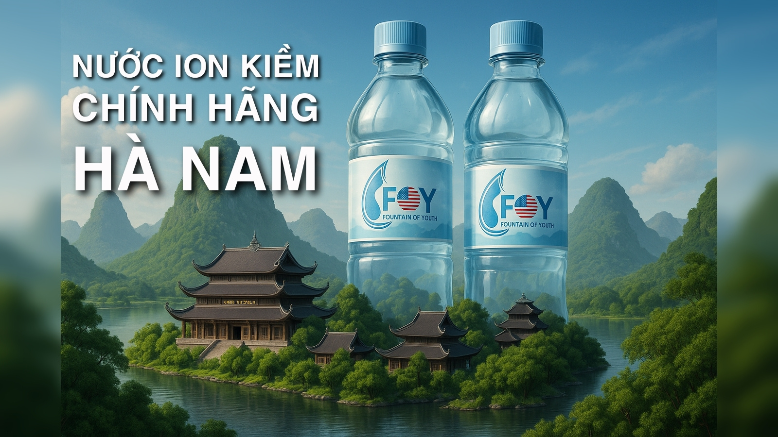 Đại lý phân phối nước ion kiềm chính hãng tại Hà Nam