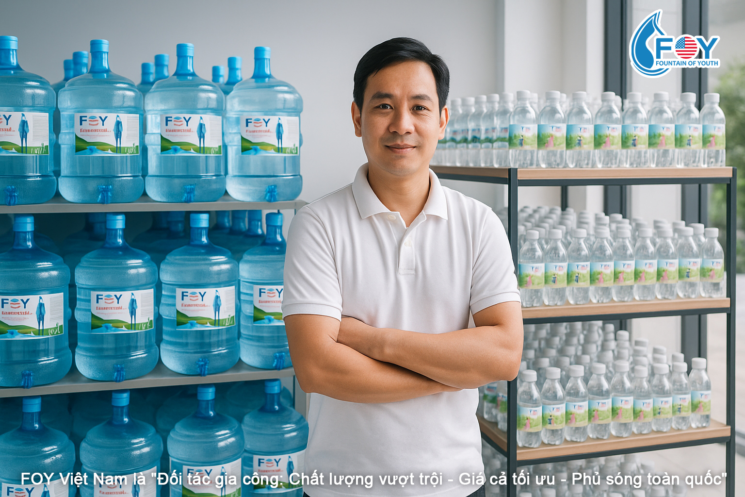 Làm đại lý nước uống: Cơ hội kinh doanh sinh lời cao với FOY Việt Nam