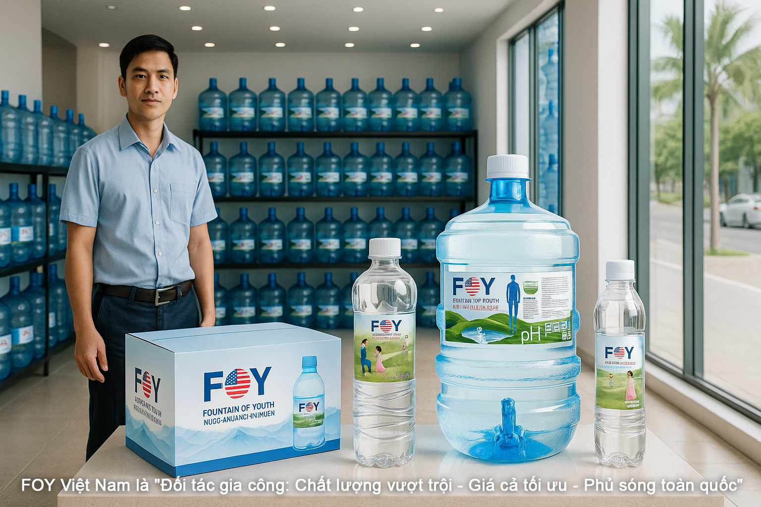 Cơ hội vàng trở thành đại lý nước uống khu vực Đà Nẵng cùng FOY Việt Nam