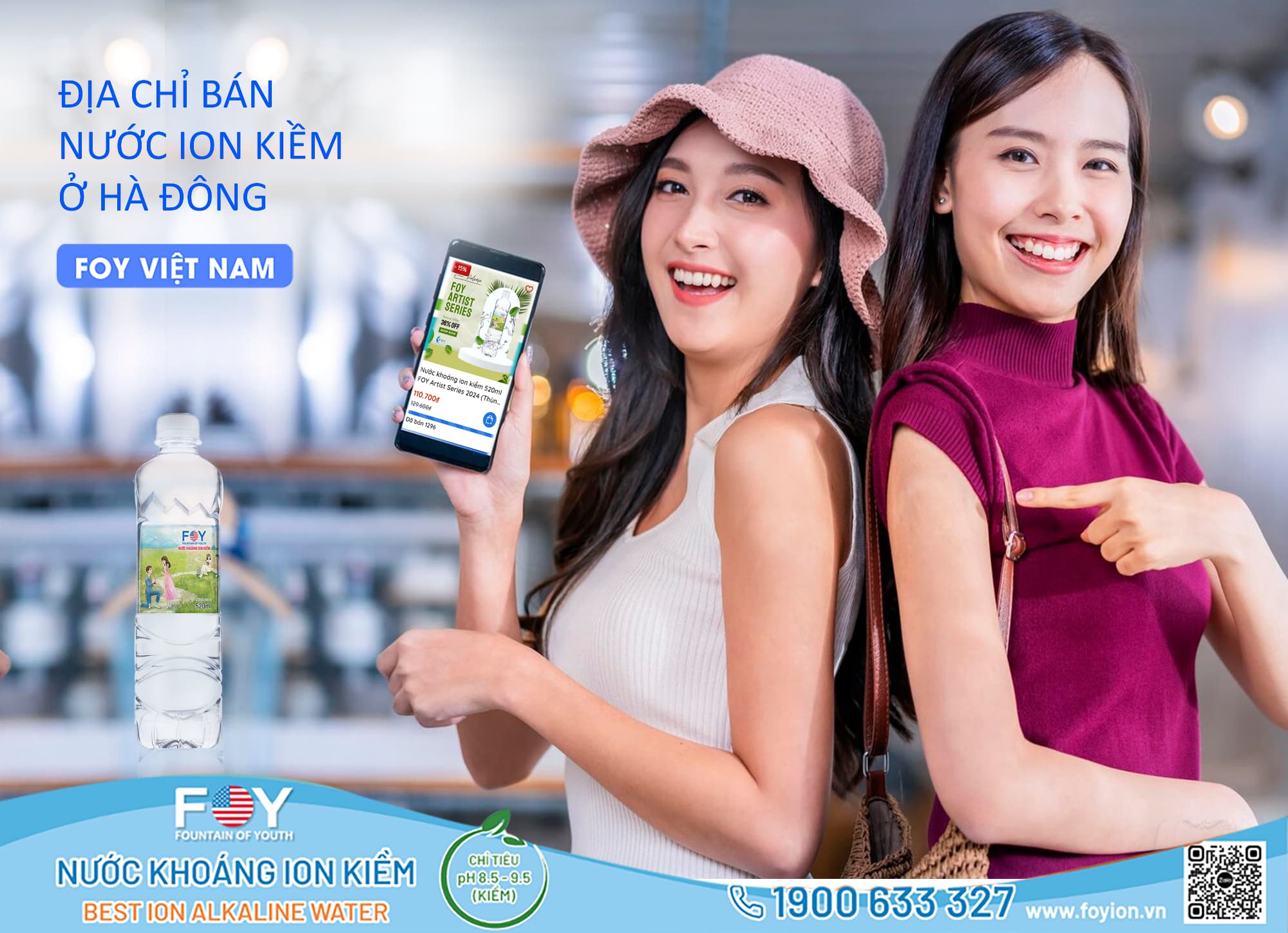 Địa Chỉ Bán Nước Ion Kiềm FOY Ở Hà Đông
