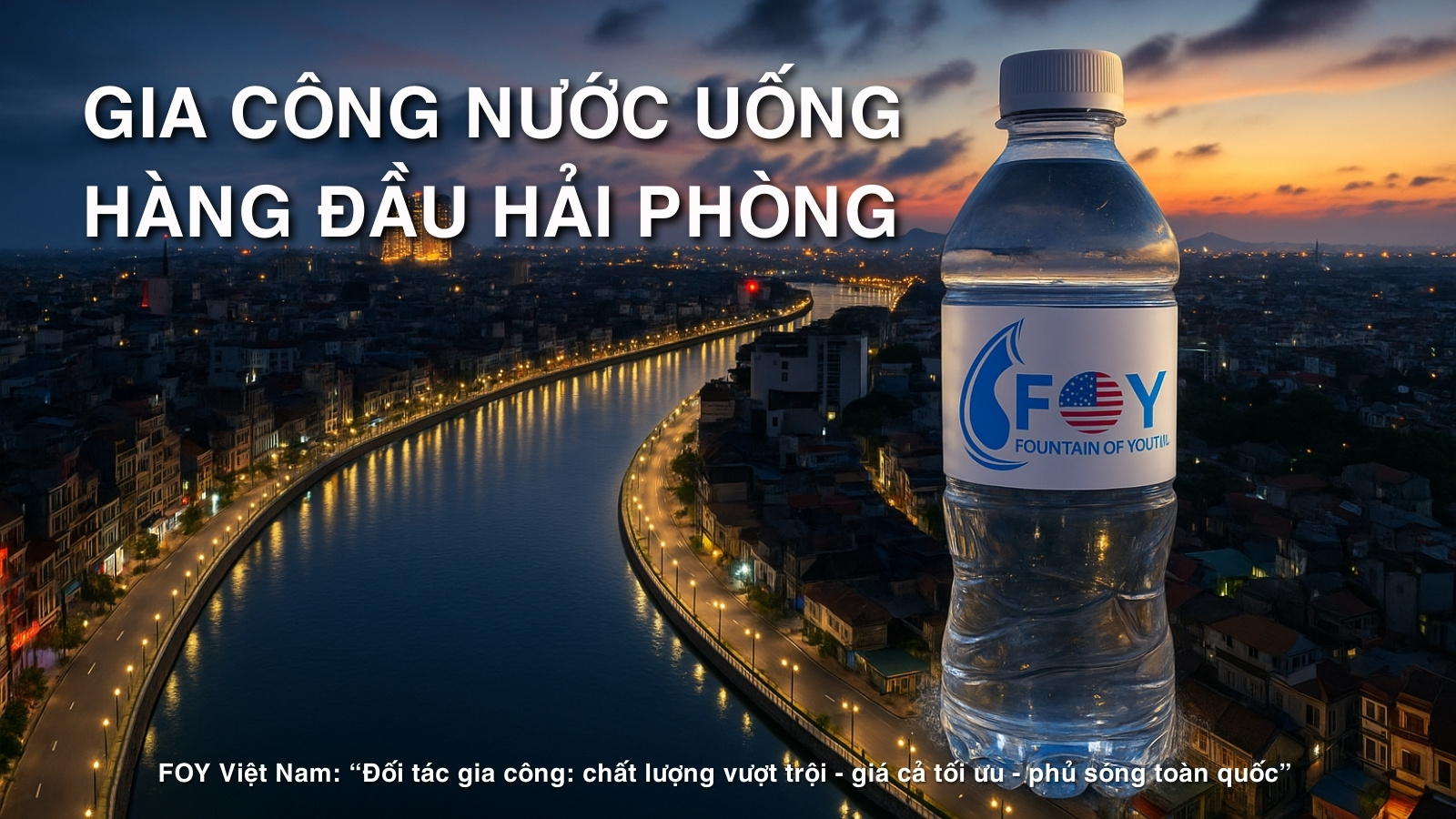Dịch Vụ Gia Công Nước Uống Hàng Đầu Hải Phòng