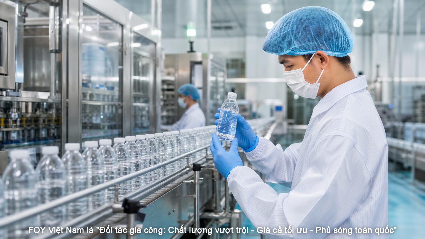 Doanh nghiệp cần chuẩn bị gì khi gia công đặt hàng sản xuất nước uống đóng chai theo yêu cầu