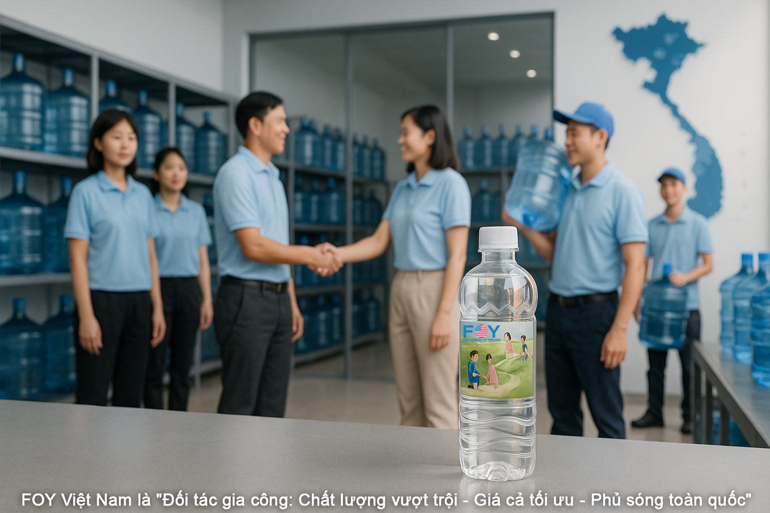 Bí quyết tìm đại lý nước đóng chai gần đây uy tín và giá tốt