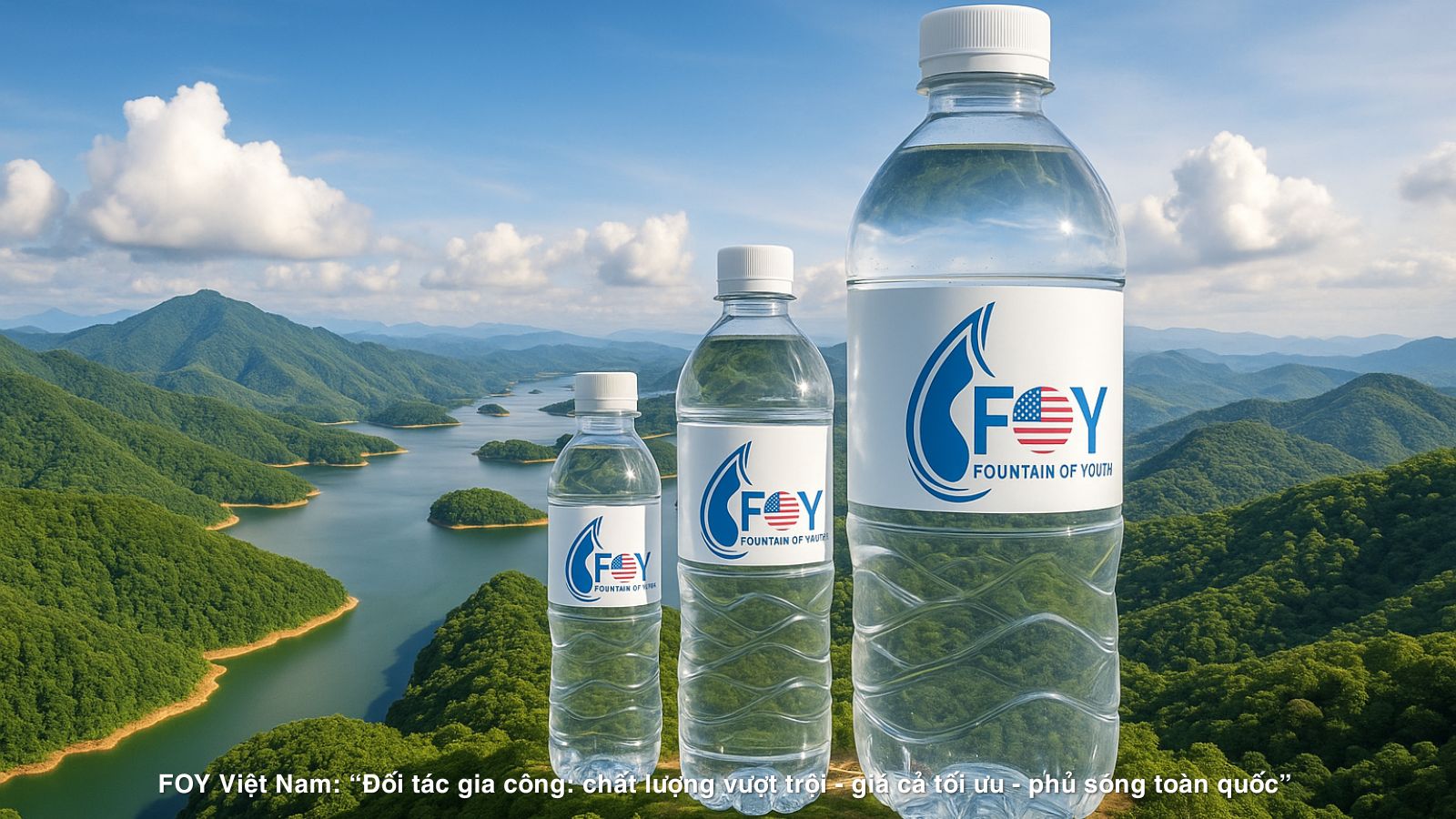 Gia công nước ion kiềm đóng chai tại Lạng Sơn