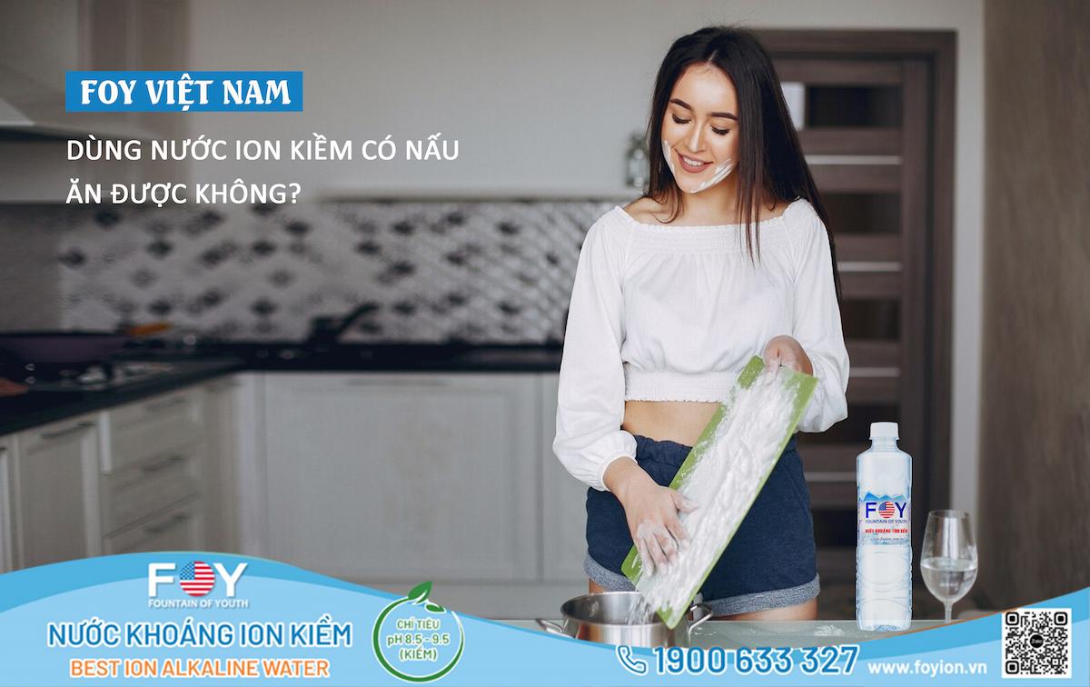 Dùng Nước Ion Kiềm Có Nấu Ăn Được Không