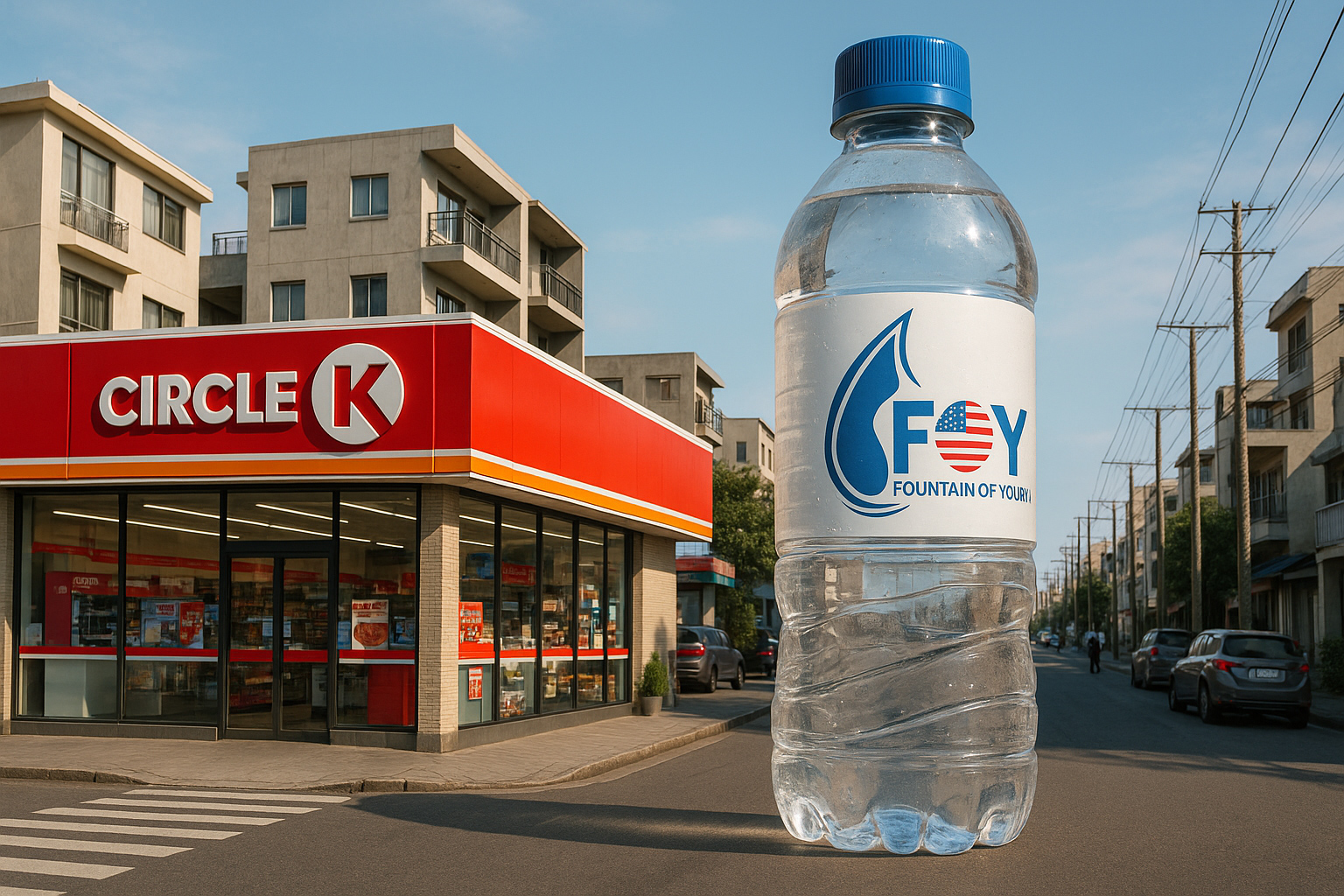 Nước Kiềm Mua Ở Cửa Hàng Circle K Gò Vấp