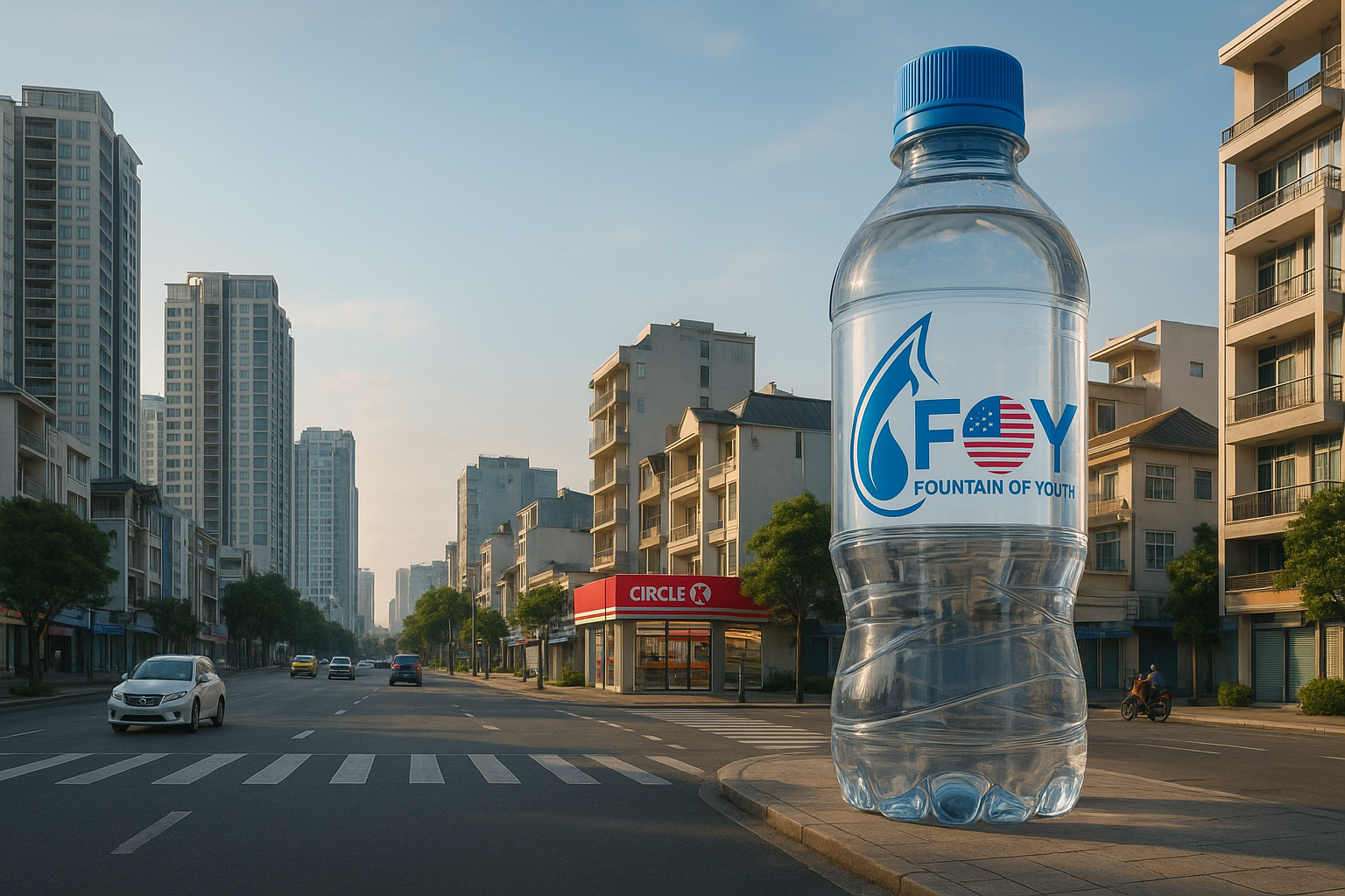 Mua Nước Khoáng Ion Kiềm Ở Circle K Quận 8