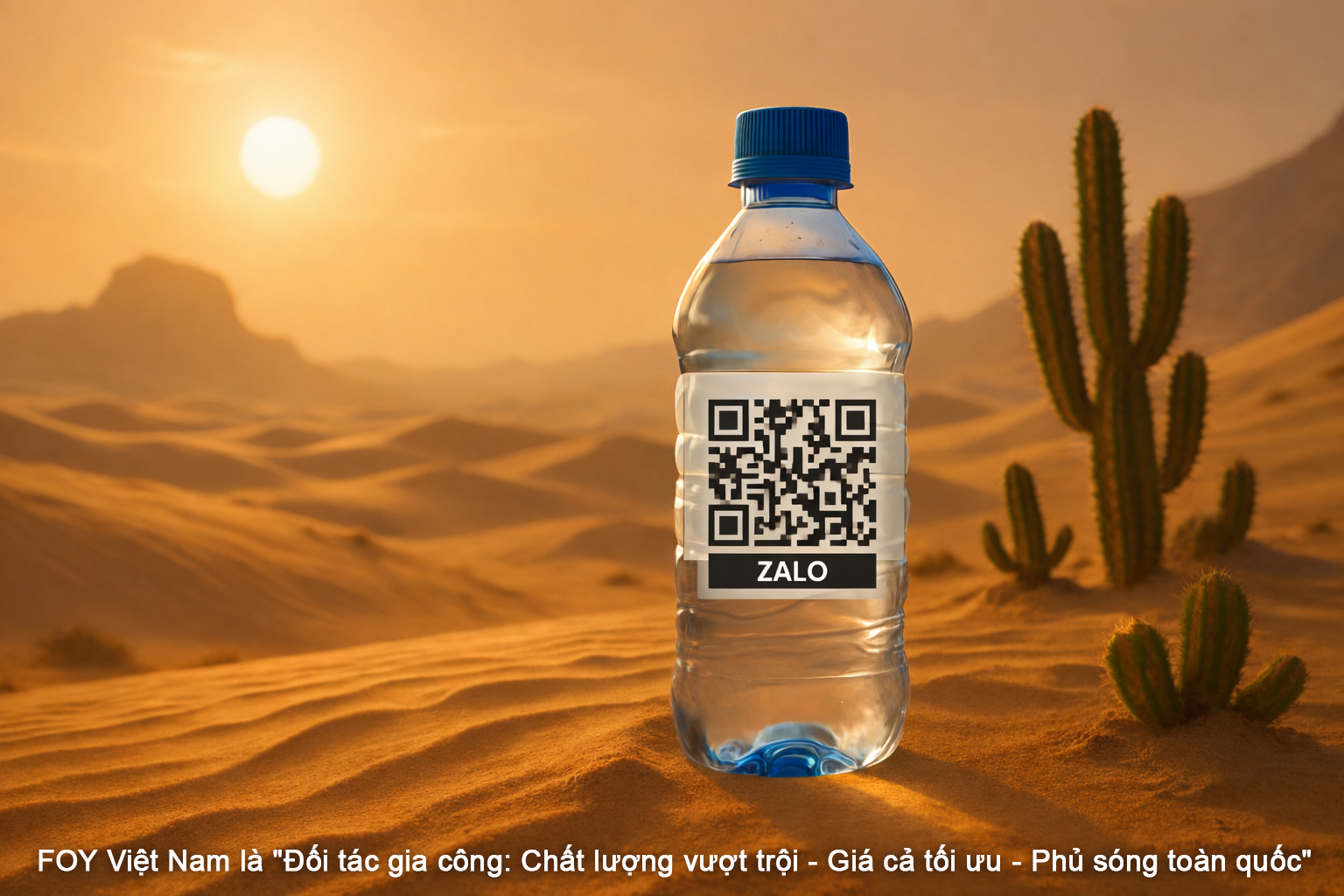 In QR Code Trên Chai Nước Nhãn Riêng – Bí Quyết Tăng Giá Trị Thương Hiệu Và Gây Ấn Tượng Mạnh Mẽ