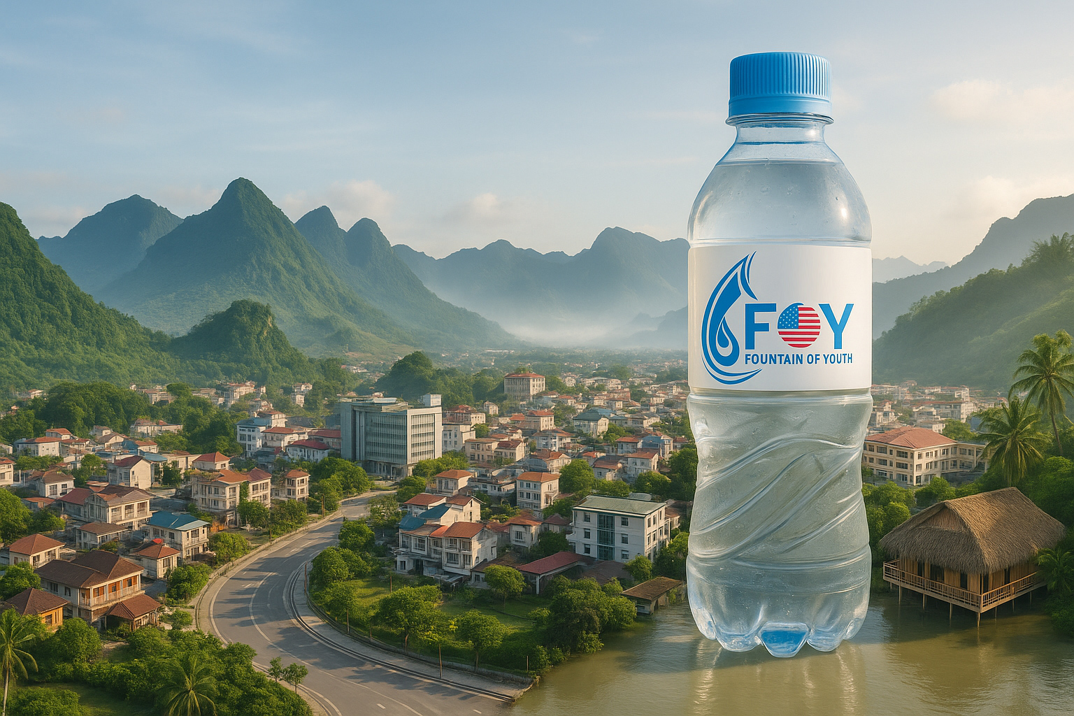 Nước uống đóng chai in nhãn riêng tại Tuyên Quang