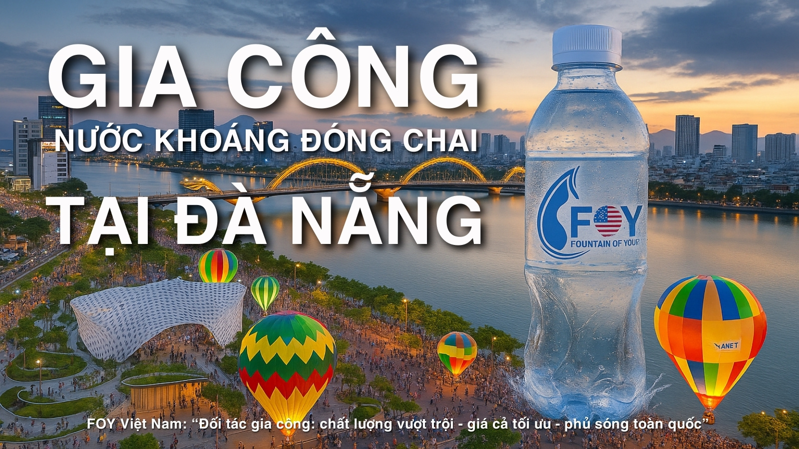 Gia Công Nước Khoáng Đóng Chai Uy Tín Tại Đà Nẵng