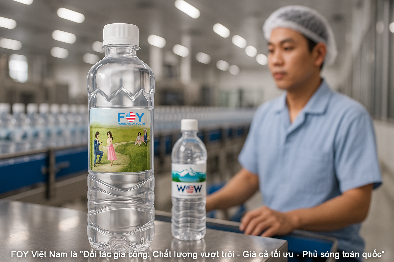 Làm Chủ Thương Hiệu Của Bạn Với Dịch Vụ Gia Công Đặt Hàng Sản Xuất Nước Uống Đóng Chai Theo Yêu Cầu