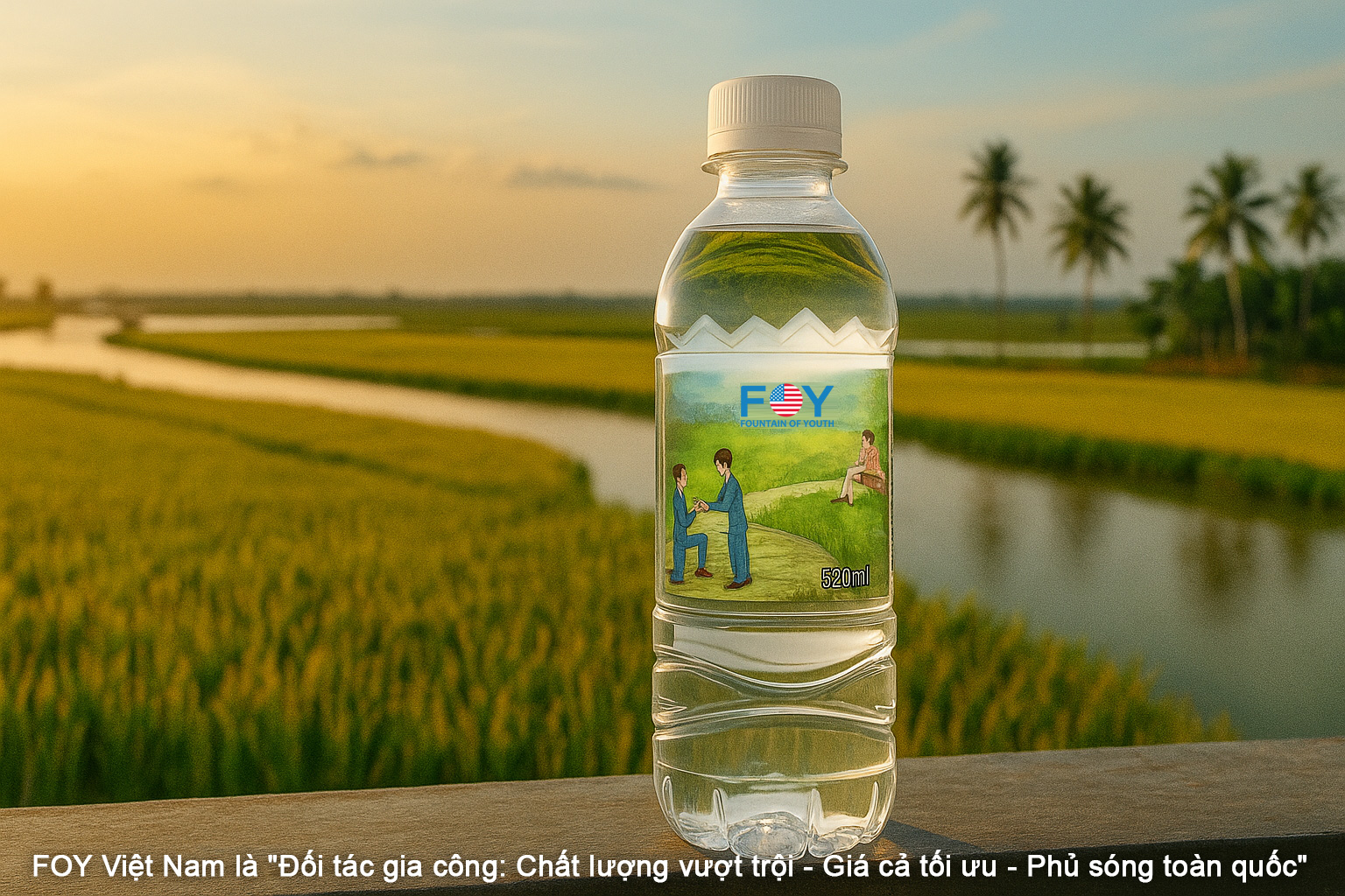 Gia Công Nước Đóng Chai Miền Tây: Cơ Hội Vàng Cho Doanh Nghiệp Tăng Trưởng Thương Hiệu Riêng