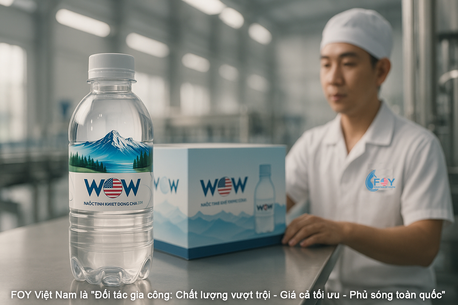 Bứt phá thương hiệu với giải pháp gia công nước nhãn riêng chuyên nghiệp, trọn gói