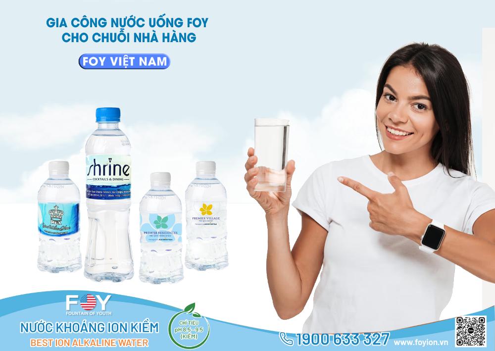 FOY Việt Nam Gia Công Nước Uống Cho Chuỗi Nhà Hàng Chất Lượng Cao