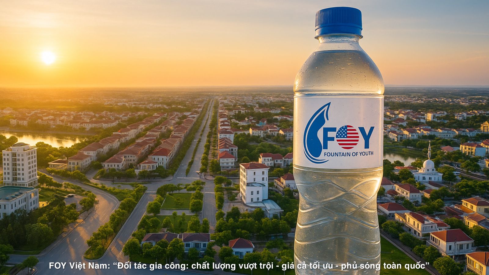 Gia công nước uống ion kiềm đóng chai tại Quảng Nam