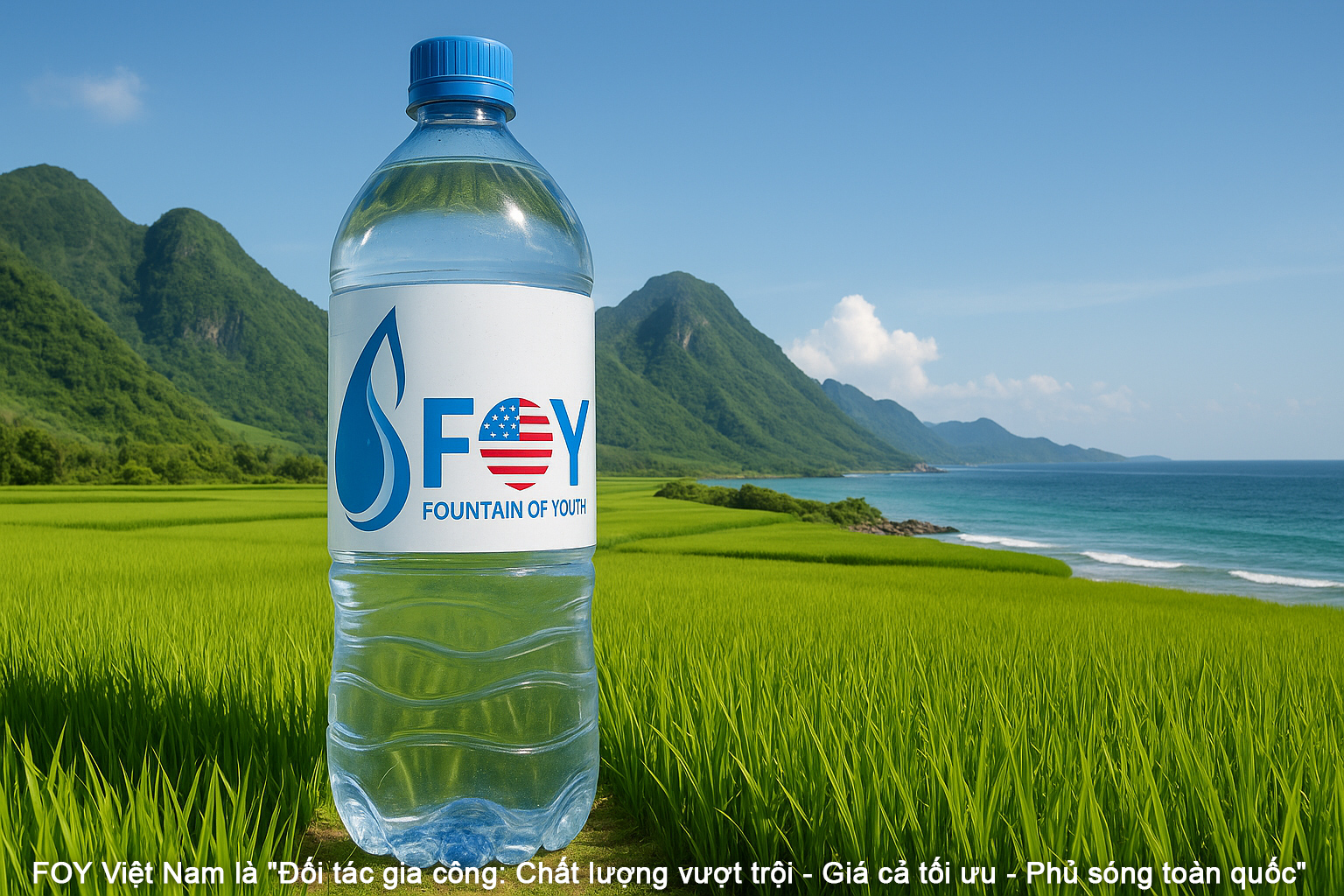 Gia công nước ion kiềm in nhãn riêng tại Quảng Ngãi