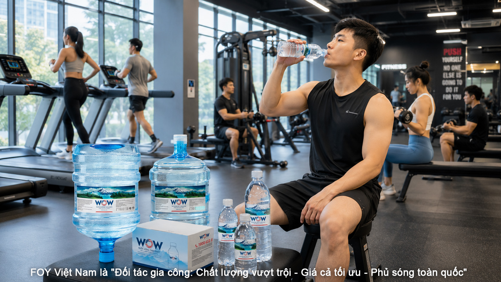 Giải Pháp Nước Uống Cho Câu Lạc Bộ Gym: Nâng Tầm Trải Nghiệm Hội Viên, Tối Ưu Chi Phí Vận Hành