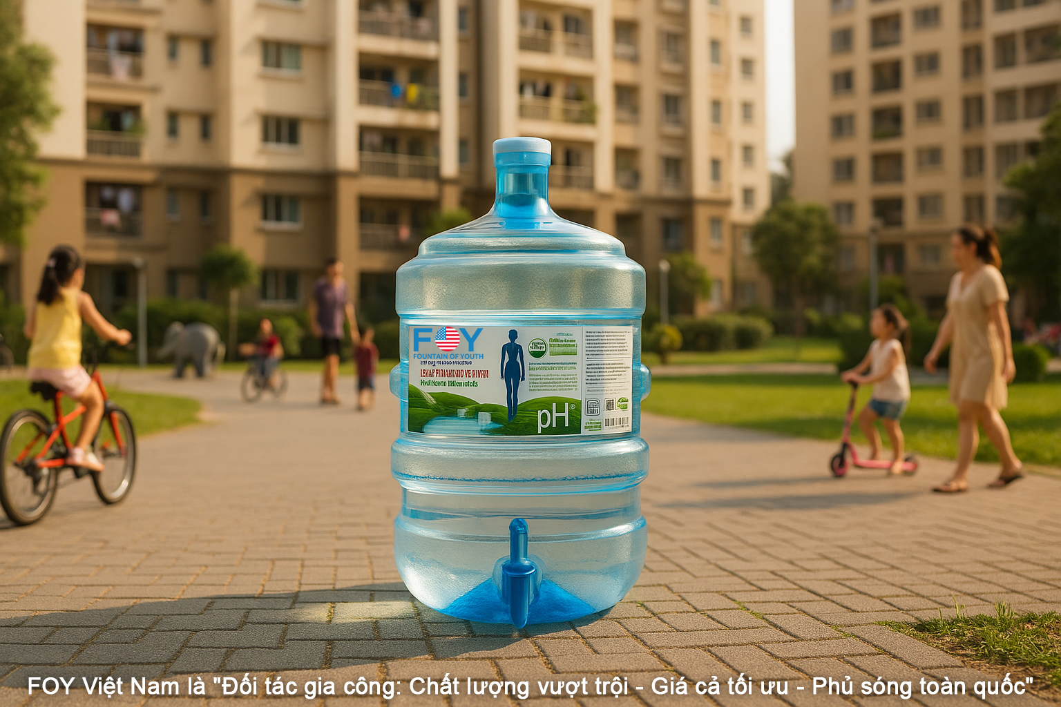 Không Cần Cọc Vỏ Đổi Nước Bình Tại Chung Cư 4s Linh Đông