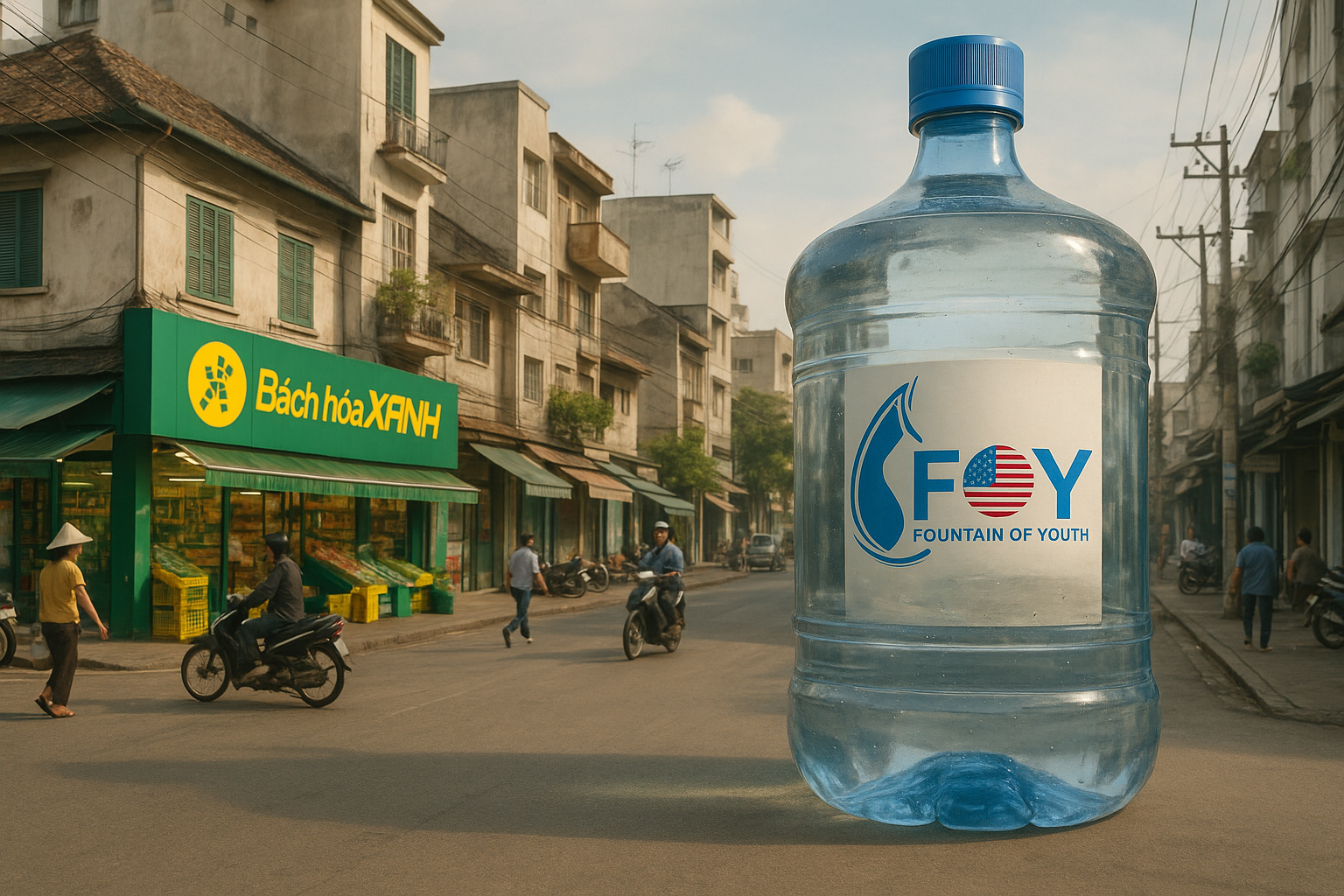 Miễn Phí Giao Nước Uống Gần Bách Hóa Xanh Kênh Tân Hóa