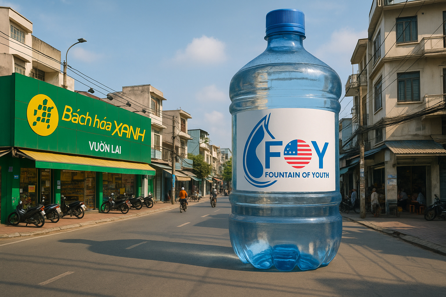 Miễn Phí Giao Nước Uống Gần Bách Hoá Xanh Vườn Lài