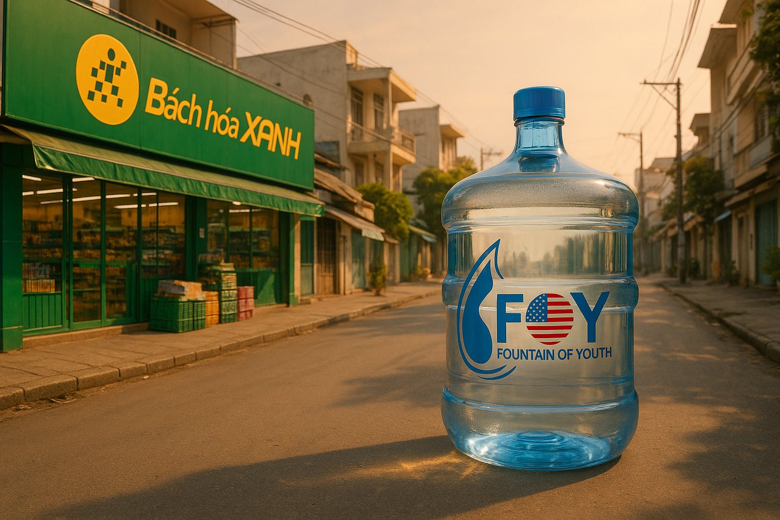 Miễn phí giao nước uống gần Bách Hoá Xanh Quốc Lộ 13